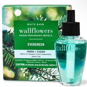 White Barn Evergreen Wallflowers Fragrance Refill